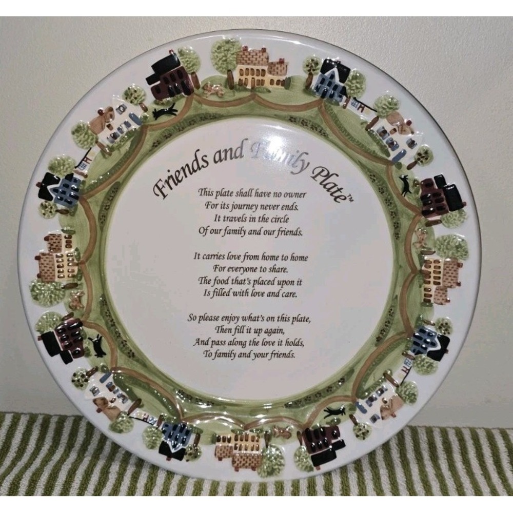 This is "The Original Friends & Family Plate" by Insights Division of QSL...